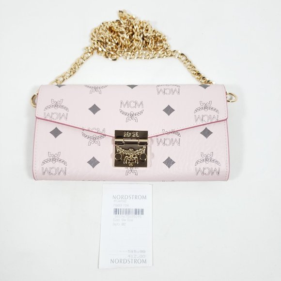 MCM Handbags - MCM Women's Patricia Visetos Flap Wallet - Powder Pink